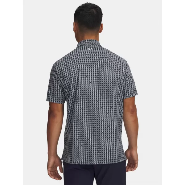  Muška majica kratkih rukava UNDER ARMOUR UA T2G PRINTED POLO 6012304-412 PLAVA 