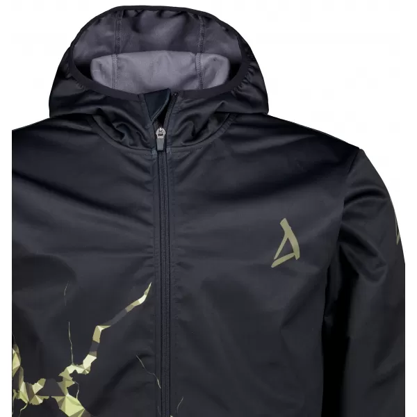  Muška vrhunska softshell jakna ALTISPORT VOJ/ALM129JACK01 CRNAČKI/VOJNIČKI 