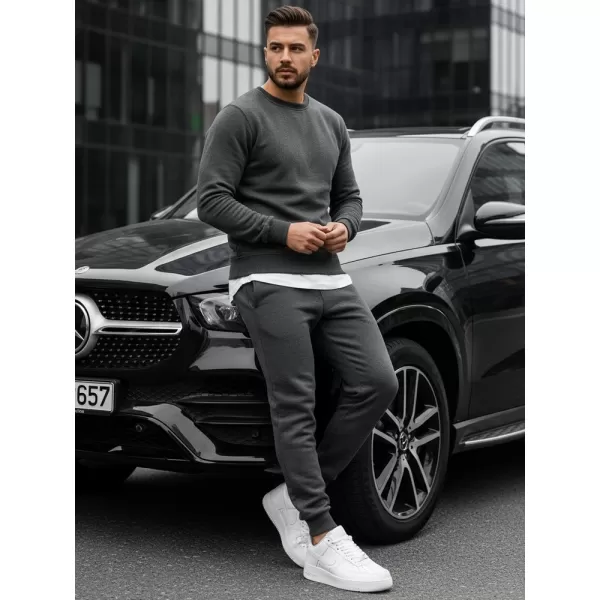  Muški sweatshirt DSTREET BX2405 TAMNOSIVA 