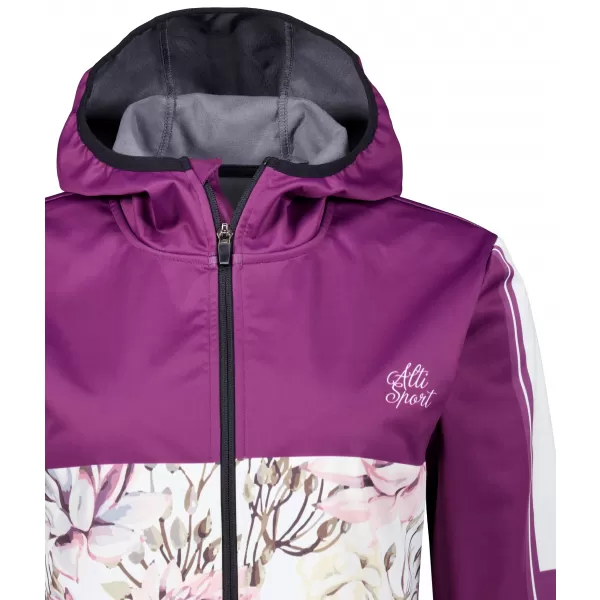  Ženska vrhunska softshell jakna ALTISPORT VOJ/ALW008JACK01 TAMNOCRVENA 