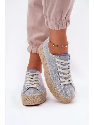 Ženske tenisice LEE COOPER LCW-25-02-3284 SVIJETLOPLAVA