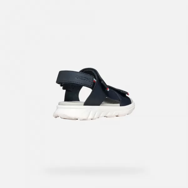  Sandale za dječake GEOX SANDAL AIRADYUM J55F1B0009BC0735 TAMNOPLAVA 