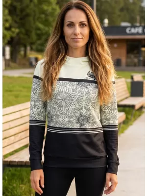 Ženska vrhunska funkcionalna majica ALTISPORT VOJ/ALW23MI01 BIJELA