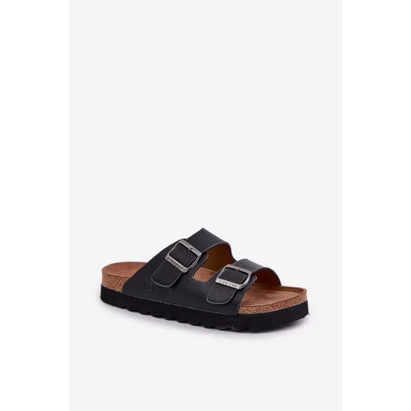  Muške papuče BIG STAR NN174531 BLACK Big Star Shoes 