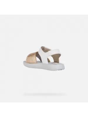 Sandale za djevojčice GEOX SANDAL LIGHTFLOPPY B455TB054AJC0232 BIJELA
