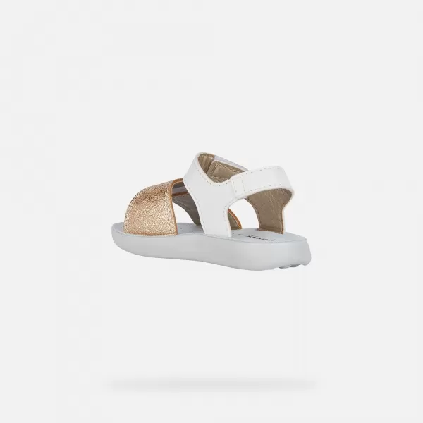  Sandale za djevojčice GEOX SANDAL LIGHTFLOPPY B455TB054AJC0232 BIJELA 