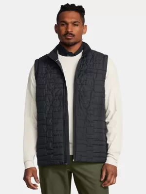 Muški prsluk UNDER ARMOUR DRIVE PRO INSULATED VEST 1385830-001 CRNA