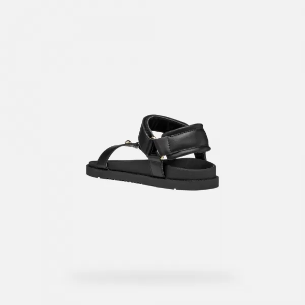  Sandale za djevojčice GEOX SANDAL FOAMMENTERA J65P0D000BCC9999 CRNA 