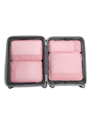 Kofer HEYS Ecotex Compression Packing Cube 4 Pc Set RUŽIČASTI PIJESAK