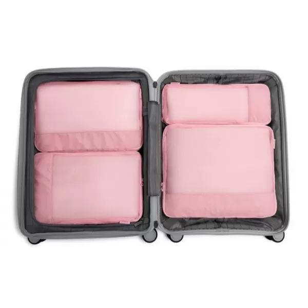  Kofer HEYS Ecotex Compression Packing Cube 4 Pc Set RUŽIČASTI PIJESAK 