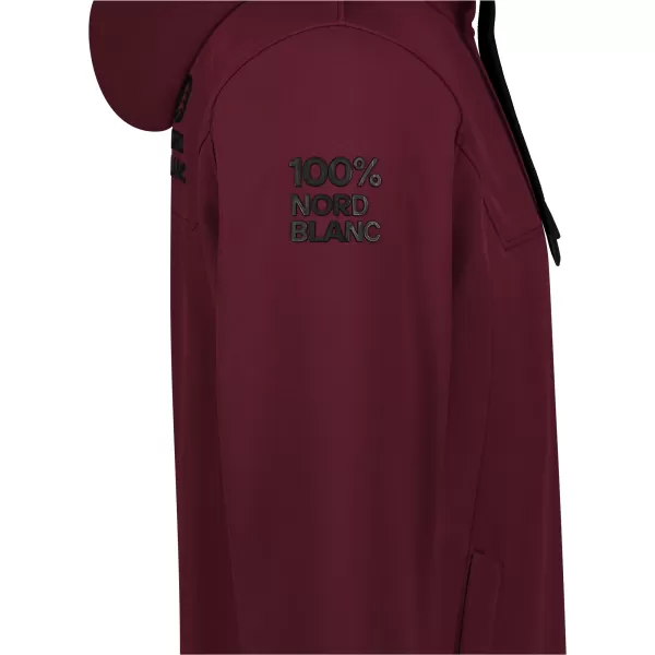  Muška softshell jakna NORDBLANC CANOPY NBSSM8340 TAMNOCRVENA 
