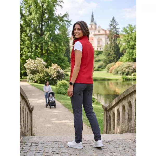  Ženski softshell prsluk ALTISPORT NoPrint NP/ALW965 CRVENA 
