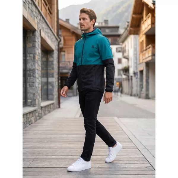  Muška vrhunska softshell jakna ALTISPORT VOJ/ALM051JACK01 KEROZIN/CRNA 