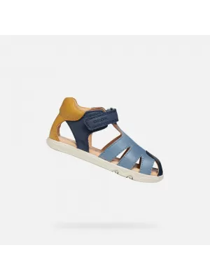 Sandale za dječake GEOX SANDAL STEPPIEUP B656PC000CLC0916 PLAVA