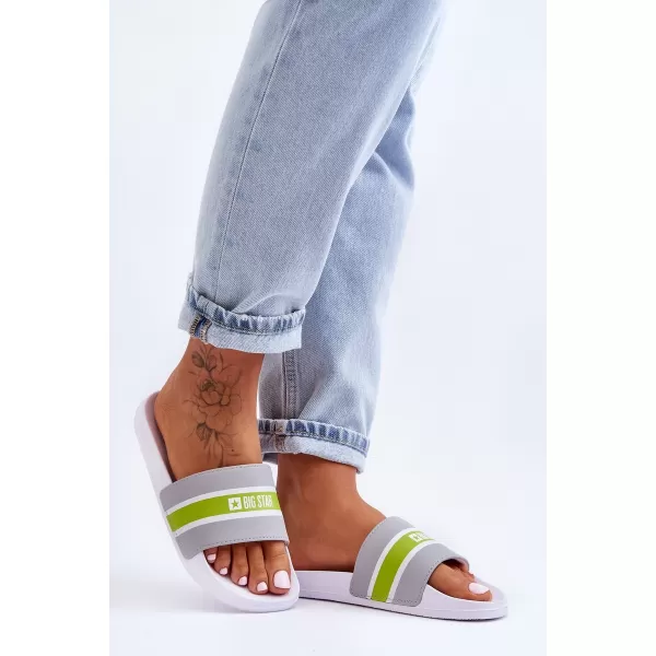  Ženske papuče BIG STAR JJ274647 GREY Big Star Shoes 