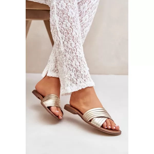  Ženske papuče BOTO SHOES 3682 35317 ŽUTA BOJA 