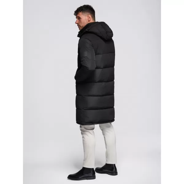  Muški kaput OMBRE OM-JALJ-0309 CRNA 