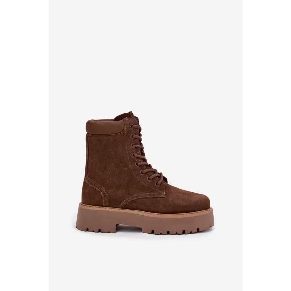  Ženske cipele BIG STAR SS274792 BROWN/BEIGE Big Star Shoes 