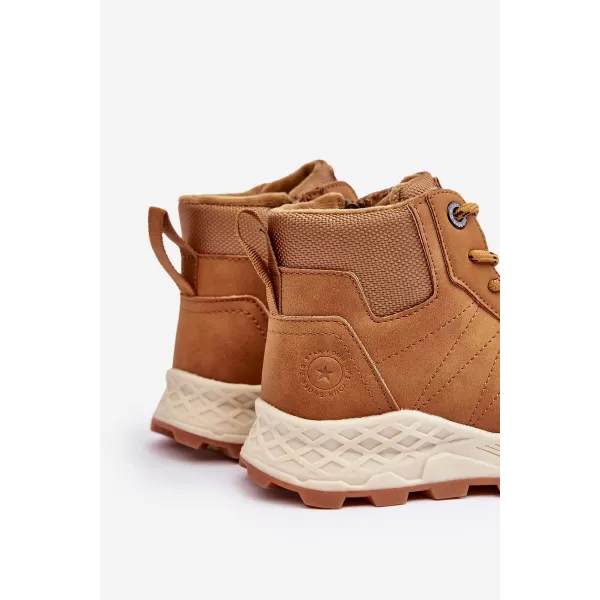  Dječje zimske cipele BIG STAR MM374202 CAMEL Big Star Shoes 