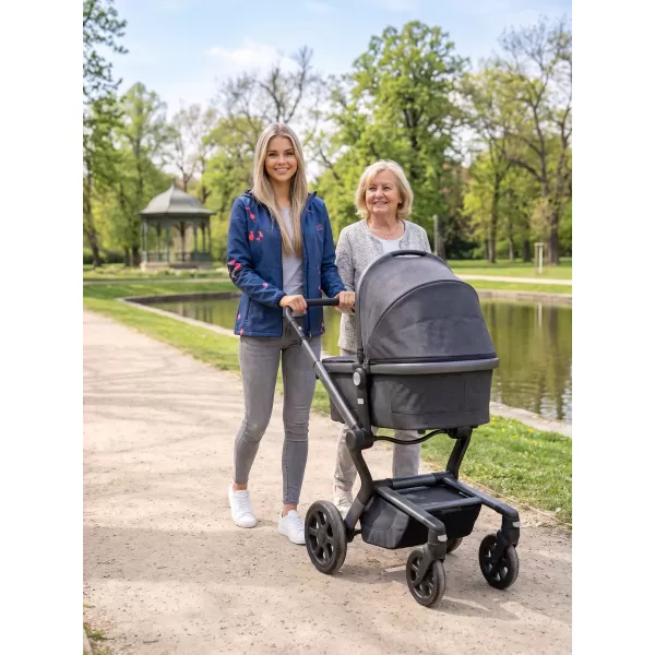  Ženska vrhunska softshell jakna ALTISPORT VOJ/ALW077JACK01 TAMNOPLAVA/NARANČASTA 