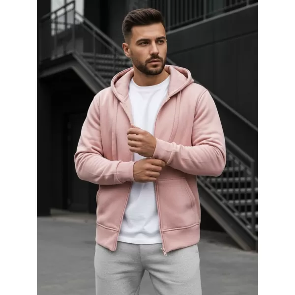  Muški sweatshirt DSTREET BX4834 RUŽIČASTA 