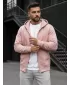 Muški sweatshirt DSTREET BX4834 RUŽIČASTA