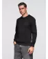 Muški sweatshirt OMBRE B1711 CRNA