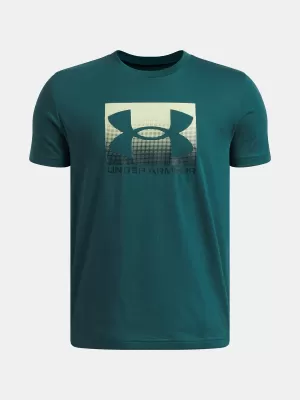 Majica za dječake UNDER ARMOUR B BOXED SPORTS UPDATE SS 1388672-338 ZELENA