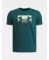Majica za dječake UNDER ARMOUR B BOXED SPORTS UPDATE SS 1388672-338 ZELENA