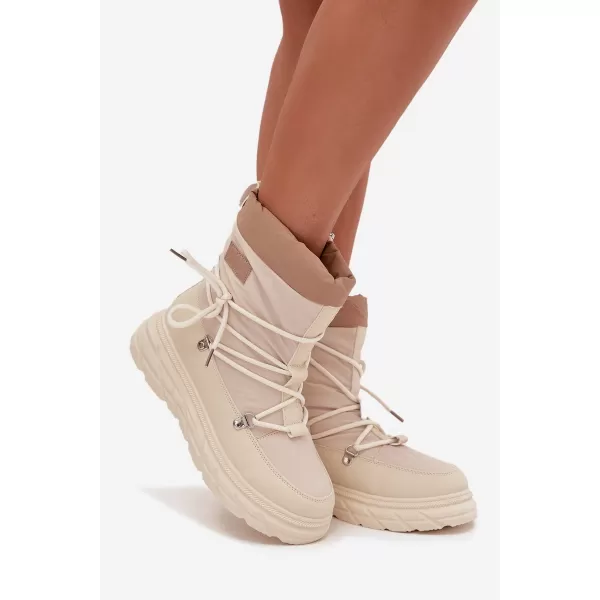  Ženske zimske čizme LEE COOPER LCJ-25-44-3931 BEŽ 