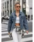 Ženska jakna DSTREET TY5632 PLAVA
