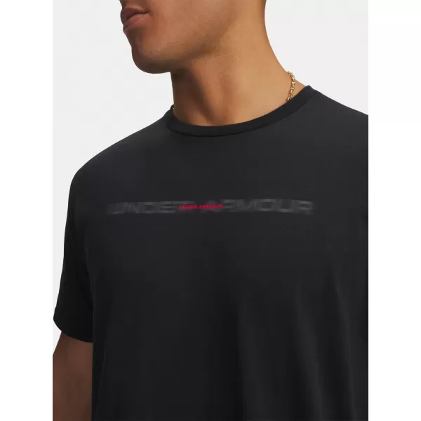  Muška majica kratkih rukava UNDER ARMOUR M BLUR WM SS 6009248-001 CRNA 