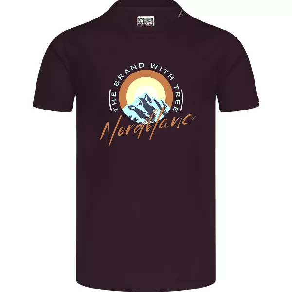  Muška majica kratkih rukava NORDBLANC SUNRISE NBSMT8152 LJUBIČASTA 