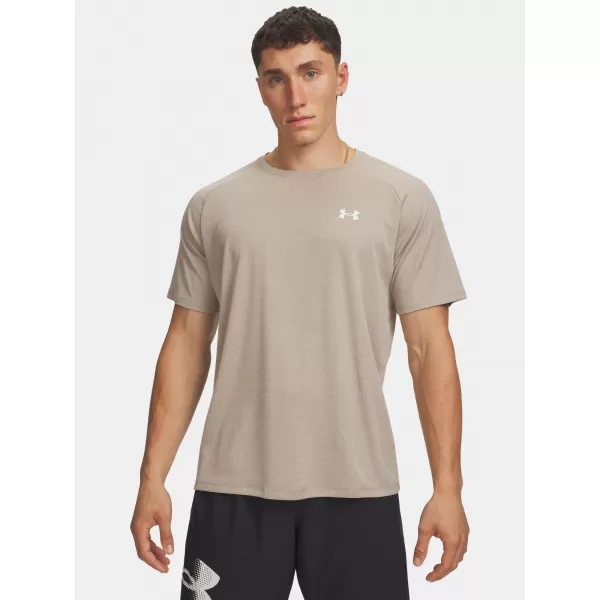  Muška majica kratkih rukava UNDER ARMOUR UA TECH TEXTURED SS 1382796-203 SMEĐA 