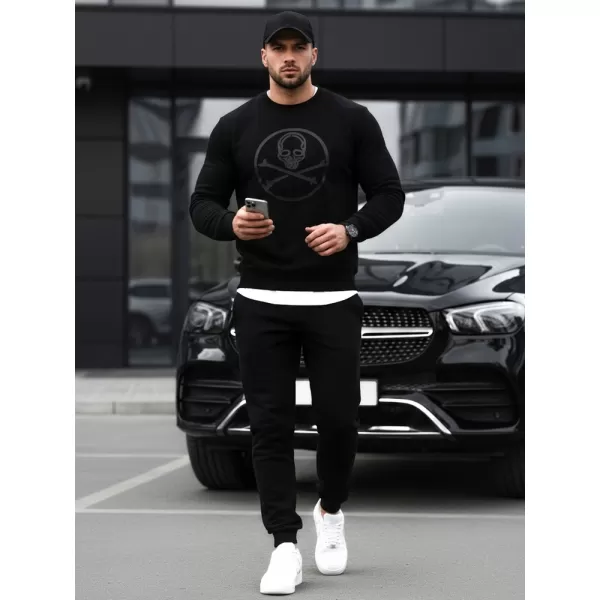  Muški sweatshirt DSTREET BX5948 CRNA 