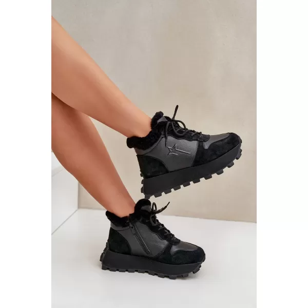  Ženske cipele BIG STAR OO274A329 BLACK Big Star Shoes 