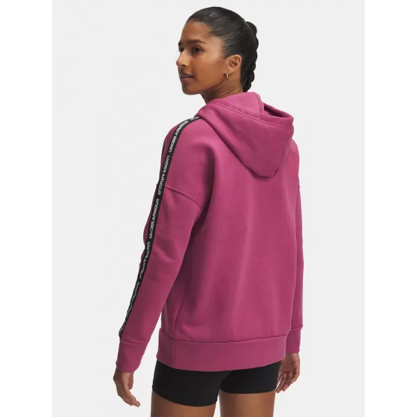  Ženski sweatshirt UNDER ARMOUR ICON FLEECE TAPED HDY 6003708-659 CRVENA 