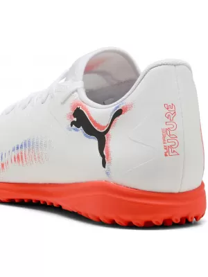 Čizme PUMA FUTURE 8 PLAY TT 108605-01 WHITE/ BIJELO/PUMA CRNO/SJAJNO CRVENO