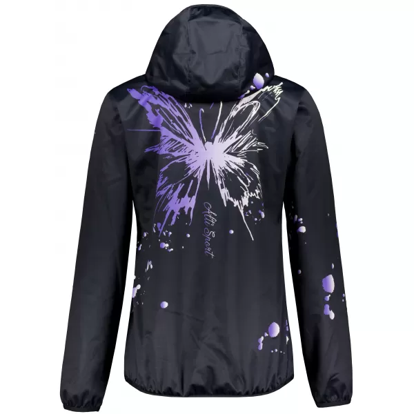  Ženska vrhunska softshell jakna ALTISPORT VOJ/ALW077JACK01 CRNA/LJUBIČASTA 
