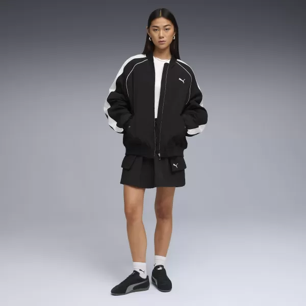  Ženska suknja PUMA WARDROBE ESS WV CARGO SKIRT 634584_01 PUMA CRNA 