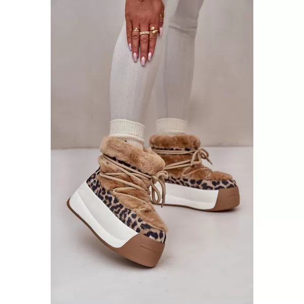  Ženske cipele BIG STAR OO274A207 SMEĐA/BEŽ Big Star Shoes 