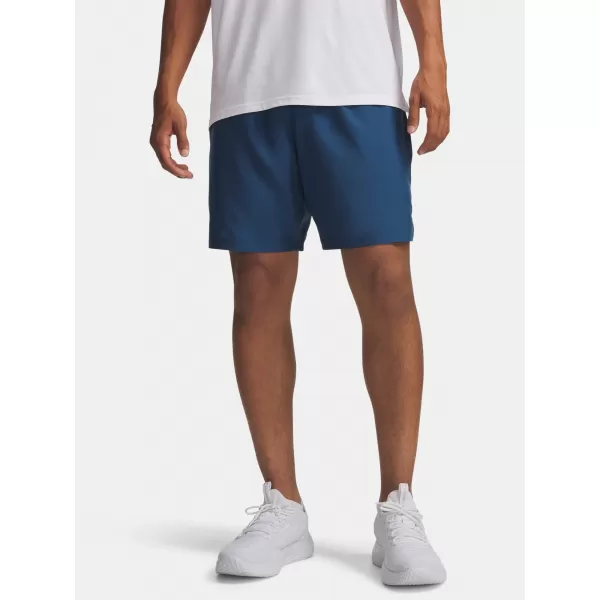  Muške kratke hlače UNDER ARMOUR UA TECH WOVEN WORDMARK SHORT 1383356-498 PLAVA 