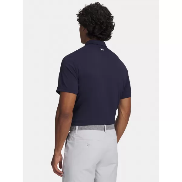  Muška majica kratkih rukava UNDER ARMOUR T2G PIQUE POLO 6012303-410 PLAVA 