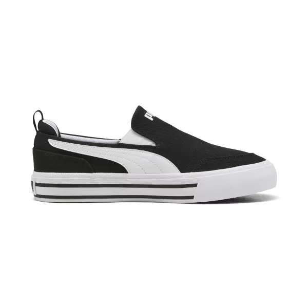  Čizme PUMA COURT CLASSIC VULC SLIPON 400216_02 PUMA CRNA/PUMA BIJELA 