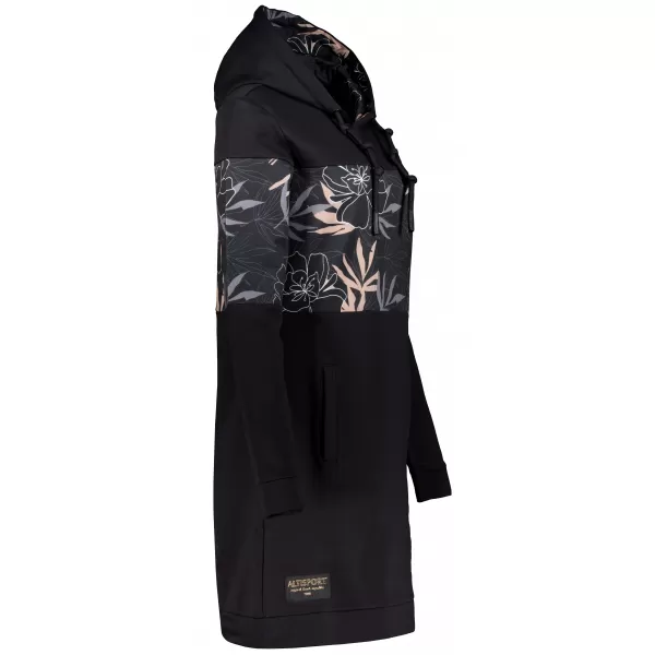  Ženski sweatshirt ALTISPORT HETHER CRNA 