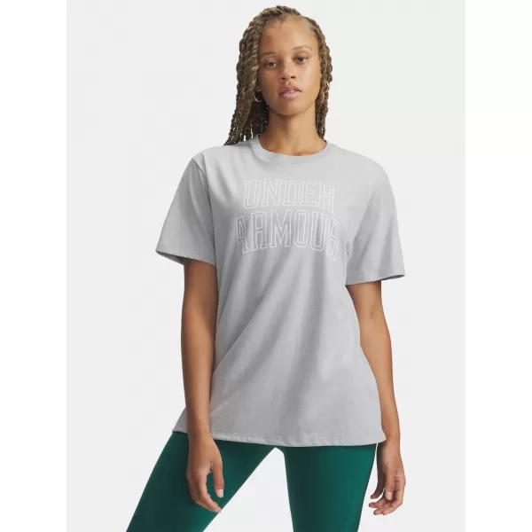  Ženska majica kratkih rukava UNDER ARMOUR RIVAL OS CAMPUS TEE 6007883-012 SIVA 