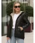 Ženska jakna DSTREET TY5546 CRNA