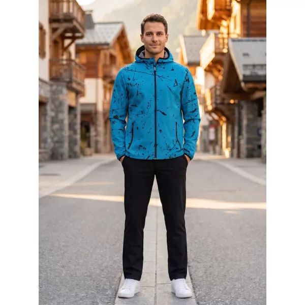  Muška vrhunska softshell jakna ALTISPORT VOJ/ALM034JACK01 SMARAGD 