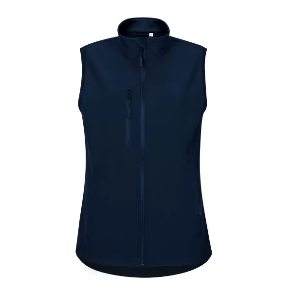  Ženski softshell prsluk ALTISPORT NoPrint NP/ALW965 TAMNOPLAVA 