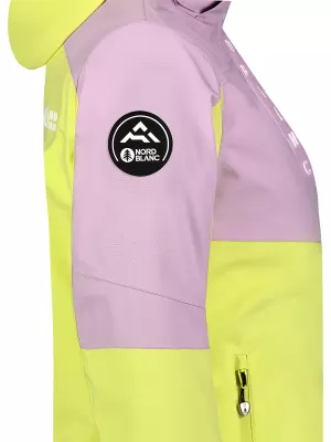 Ženska skijaška jakna NORDBLANC LILT NBWJL8302 JANTAR